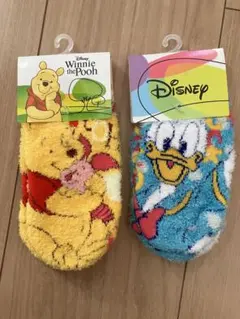ディズニー モコモコ靴下 13〜18㎝