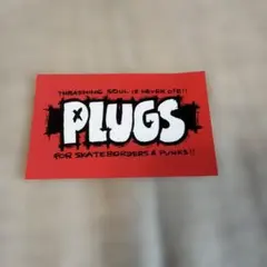 千葉　PLUGS ステッカー
