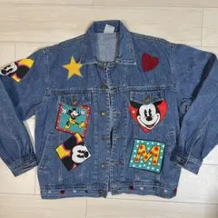 デニムジャケット Gジャン　Mickey Disney ビンテージ