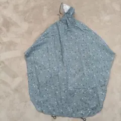 新品未使用 レインポンチョ 自転車 収納袋付き