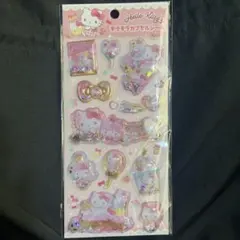 正規品　キティ キラキラカプセルシール　サンリオ　ボンボンドロップ