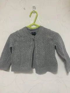 babyGap グレー カーディガン 12-18ヶ月