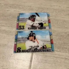 コロチャレ　A賞　中川圭太　GIGAアクリルスタンド　オリックスバファローズ オリックス 67中川圭太コロチャレC賞 アクリルカード 神戸開催ver
