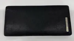カルティエ サントス 二つ折長財布 札入れ　ブラック　レザーのサムネイル