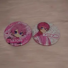 すとぷり さとみくん 缶バッジ 夏祭り
