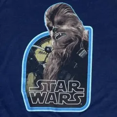 star wars Chewbacca チューイTシャツ LG ネイビー