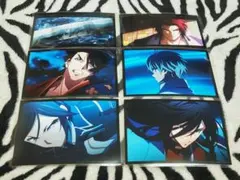 活劇 刀剣乱舞 ブロマイド ６種類セット ラミネート済 バラ売り❌