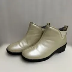 ★Pansy パンジーレインブーツレインステップ 23.5㎝　3Eベージュ★のサムネイル