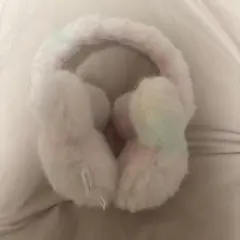 Disney ピンクファー耳あて