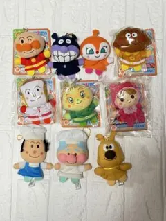 【新品未使用】アンパンマン ふわふわゆび人形2 ◎10体セット　まとめ売り