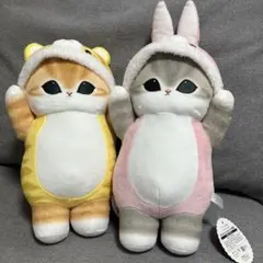 mofusand モフサンド 着ぐるみにゃんBIGぬいぐるみ　2種セット