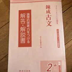 錬成古文　解答解説書