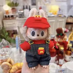 新品未使用【ラブブ】LABUBU 着せ替え おしゃれ　マクドナルド