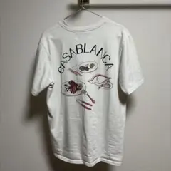 Casablanca Tシャツ ホワイト Lサイズ