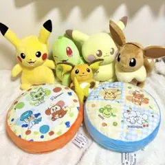 【7個】ポケモン ぬいぐるみ クッションセット まとめ売りPokemon ①