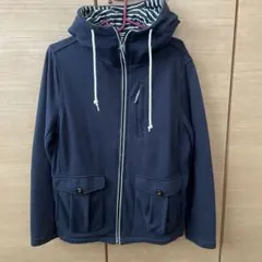 male&co チェック パーカー ジップ