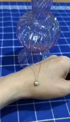 も*こ様 ヴァンドーム青山 K10 ピンクゴールド パール ダイヤモンド