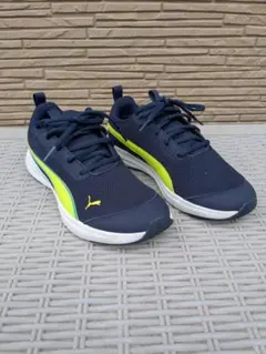 【24.5cm】PUMA GS Rickie Runner "Navy/Lime