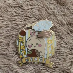 ウサギ ちいかわ ピンバッジ　ティロリ