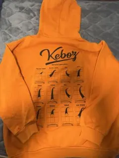 KEBOZ ケボズ オレンジパーカーLサイズ