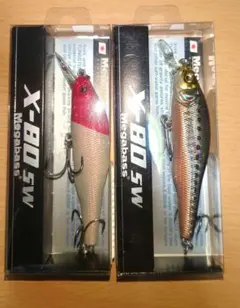 Megabass X-80 SW ルアー 他、5個セット メガバス（Megabass） X-80SW （SP-C） 80.5mm/11g 【シーバス