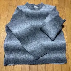 EMMA CLOTHES グレー系 ニットセーター Lサイズ