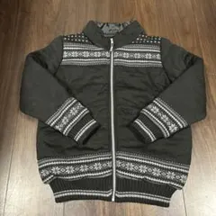 COMME CA ISM 黒ジャケット 130A