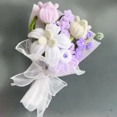 モールフラワー　枯れないお花　ブーケ　花束　誕生日　入学式