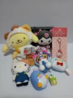サンリオ　ハローキティ　クロミ　タキシードサム　キティちゃん　ポムポムプリン