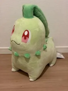 ポケモンセンター　ぬいぐるみ 等身大チコリータ ポケットモンスター