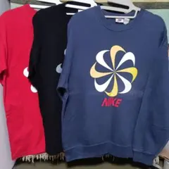 風車ゴツナイキ! 70s NIKE ナイロンプルオーバーJKT 青✕黄 ナイキ