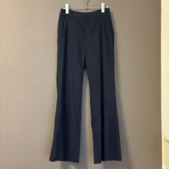 IENA リネンパンツ　ネイビーのサムネイル