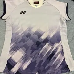 YONEX バドミントンウェア 大阪背面パープル - メルカリ