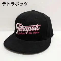 Tetrapots　テトラポッツ　キャップ　ブラック　モンパチ