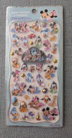 み*/様 正規品　プチドロップステッカー　ベビーミッキー & フレンズ シール