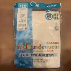 GUNZE キッズ ランニング 120cm 2枚組