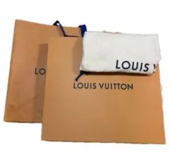 3点セットLOUIS VUITTON　（特大）空箱　ショッパー　袋
