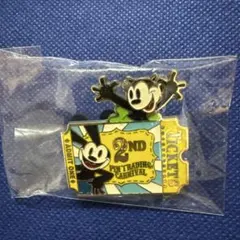 週末値下‼️ オズワルド オルテンシア ピンバッジ FanDaze 土日限定値下 ディズニー オズワルド オルテンシア ピンバッジ
