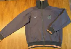 ★Puma ダークグレー フルジップジャケット★ヴィンテージ★
