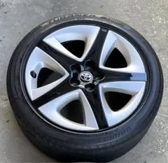 50系プリウス純正アルミホイールのみ 1本 215/45 R17用 トヨタ - メルカリ