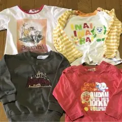 アンパンマン うーたん 長袖 半袖 トレーナー  半ズボン セット 95cm