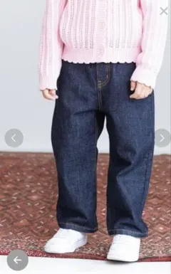 ローリーズファーム　CONEデニムストレートパンツ　140 150