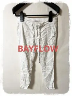 ☘️P1☘BAYFLOW ベイフロー ピンストライプドローストリングパンツ 3