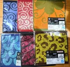 一番くじ　ワンピース　H賞 ジャガードタオル　全6種セット