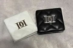 DDロゴキルティングトラベルセット ミラー ブラック