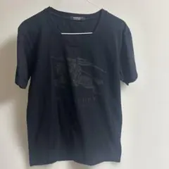 BURBERRY BLACK LABEL Tシャツ ブラック 2 y2k