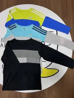 タイムセール❣️長袖トレーナー　3点セット　130 ＆140 cm