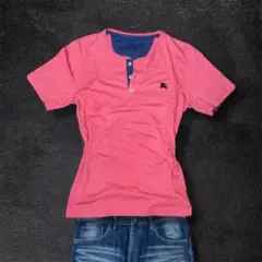 00s BURBERRY BLACK LABEL archive tee y2kのサムネイル