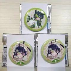 にじさんじ Dytica サンリオ キラキラ缶バッジ 伊波ライ 3コセット