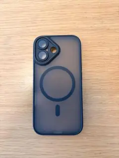 iPhone17用ケース MagSafe対応 クリア/ブラック